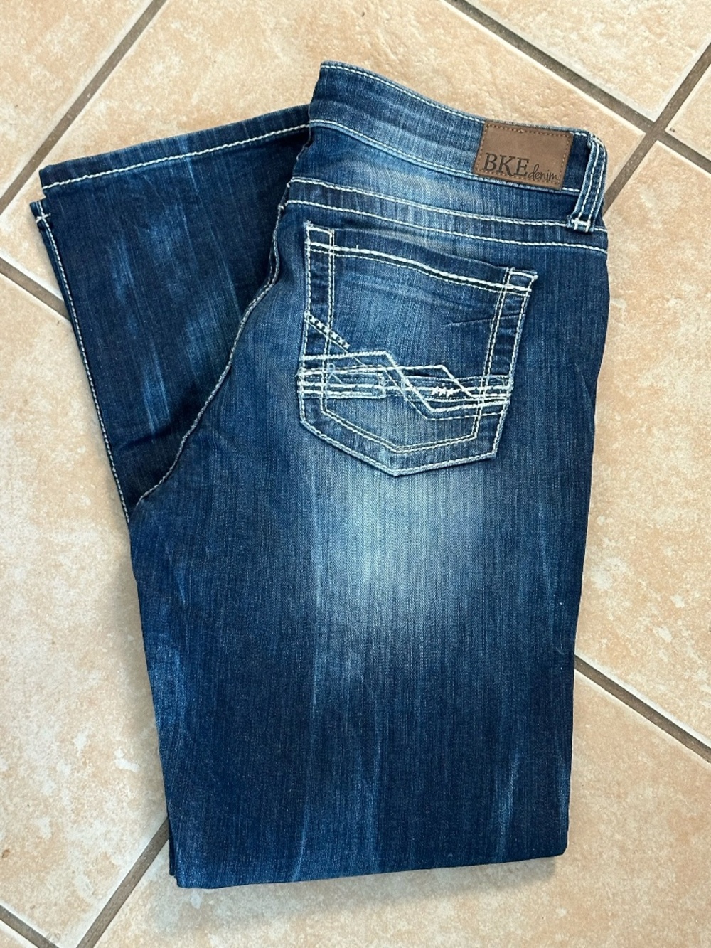 BKE DENIM ANKLE JEANS